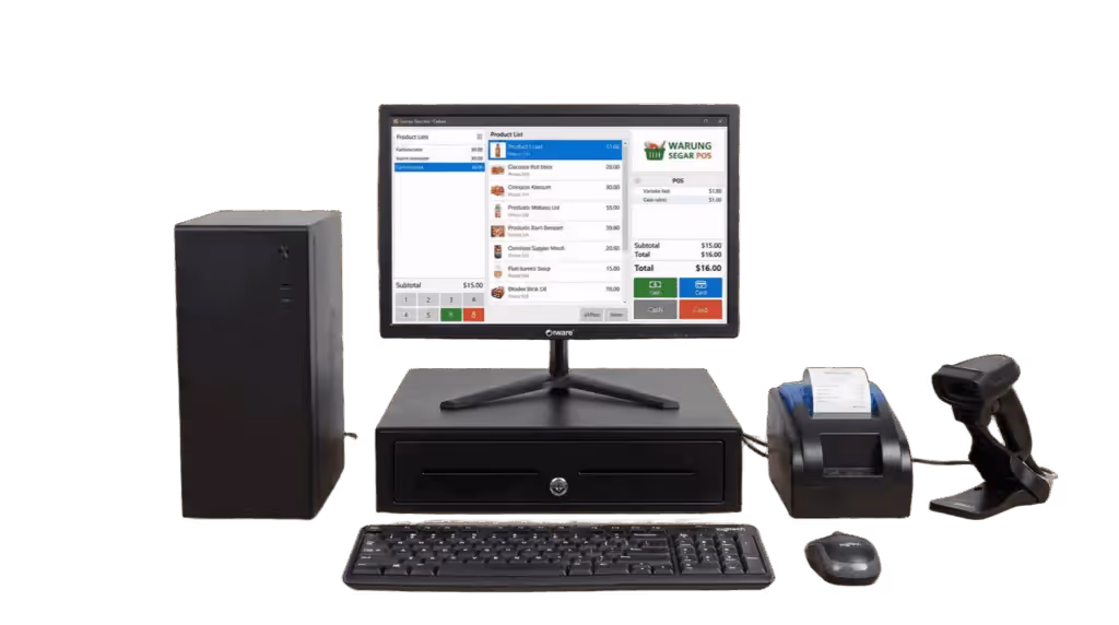Mesin Kasir Komputer PC, Jual Mesin Kasir Komputer